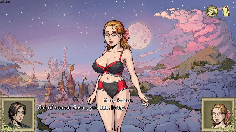 LewdArcade: 순진한 마녀 Susan Bones 누드 컬렉션 [01부] + 다운로드