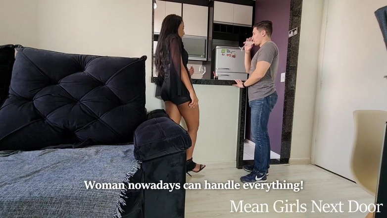 Queen Lytta ballbusting and cum lick: Sahibe Sophia ve Bay Pine - tinder randevusu yanlış gitti bölüm 1 -...