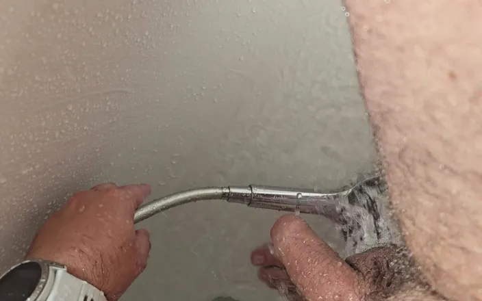 Dane: Shower Jerking off