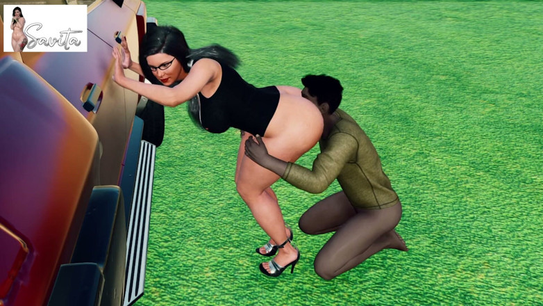 Your Savita bhabhi: Sexy Stepmom Savita Fucks Her Ex-boyfriend in the Park - Outdoor...