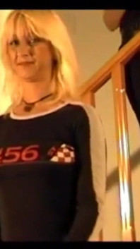 Azucena: Horny MILF Blonde Azucena Doing a Strip