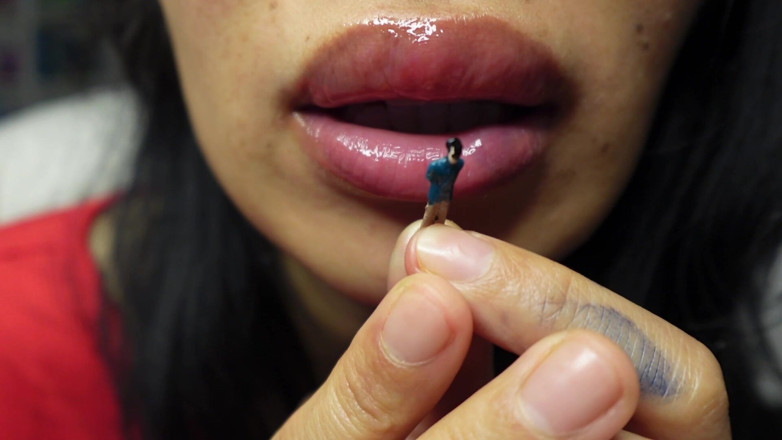 Asmr_mouth: Giantess thích liếm bạn và bú tất cả bạn