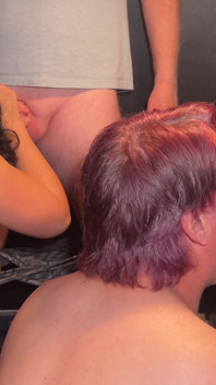 Video Completo - Starbutts: Clientes De Gloryhole Ordenando Café Con Crema Especial - Cliff Media Productions