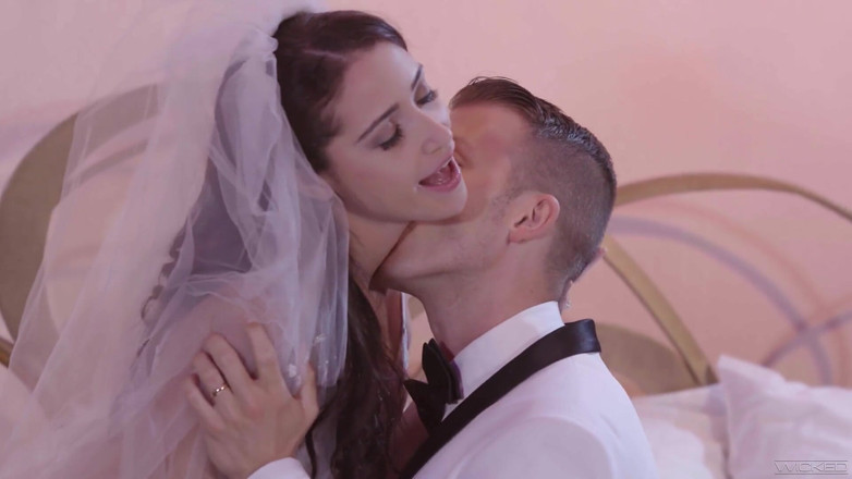 Wicked Pictures: Wicked - petite bride Avi Love fucked in wedding dress