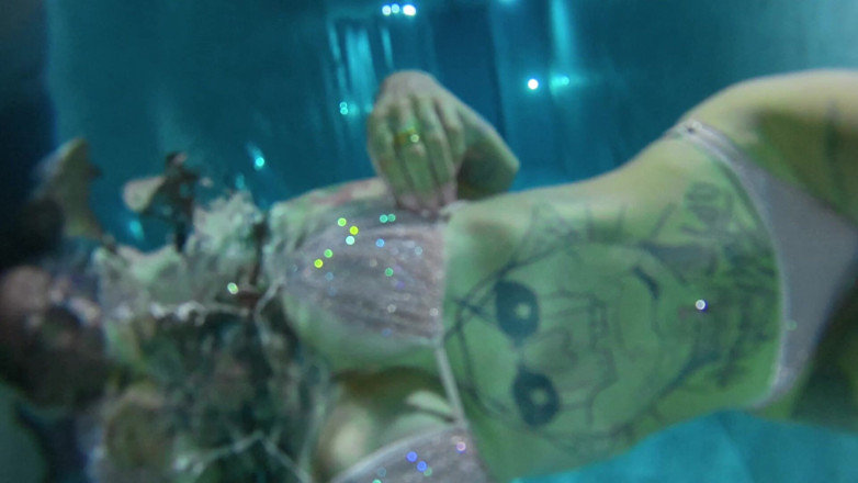 Skully inkson: Underwater Night Swim