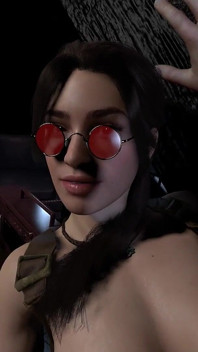 Đụ đứng lara croft - tomb raider parody
