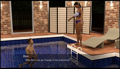 Erotic Krisso: Projecthotwife - velký zadek teen venkovní a koupelnový sex