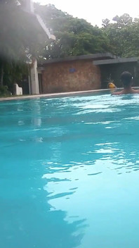 Indian Desi Couple Hot Moments at Hotel Swimming Pool
