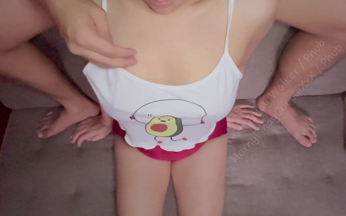 AshleyLevi: Филиппинка Ashley - жестко трахается с ее лучшим другом и кримпаем