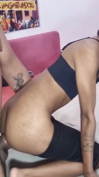 100 Anal with the Young Girl Laughing Giving Her Ass