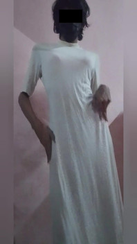 Beautiful Sri Lankan Sissy Dancing and Show Her Panty