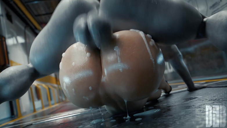 MR.Lust: Serge3dx激烈的粗暴性爱：热辣的荡妇被干，深喉堵嘴，屁股被狠操并吞下每一滴精液