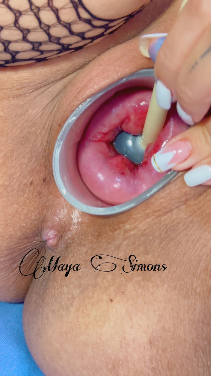 Maya Simons: Inject Ink Deep Into My Uterus