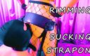 Lady_Angela: Lady Angela Male Submissive Rimming and Sucking Strapon