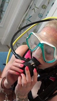 Scuba Bondage JOI - Chain Yourself up and Cum with Me