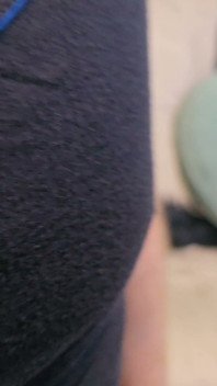 Me in Tight Nylon Pants Teasing My Ass