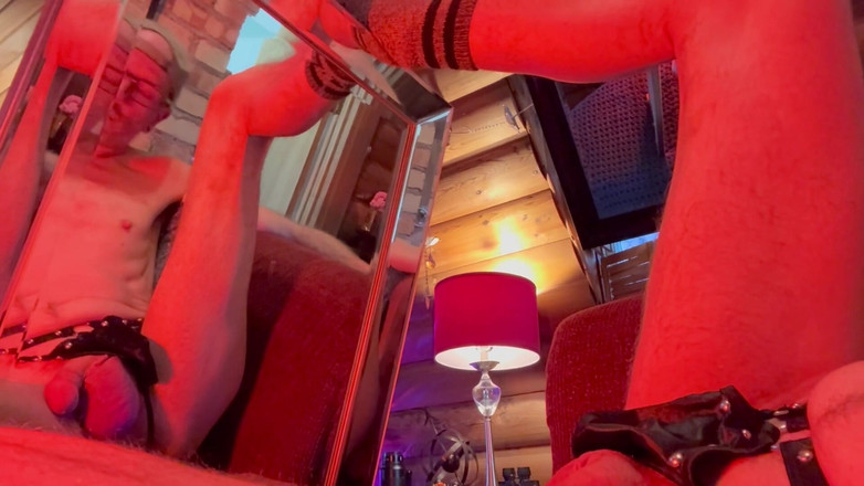 Douglas James: 单人水獭大假阳具插入