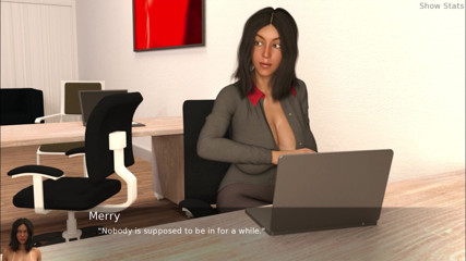 Porny Games: Project hete vrouw - masturberen op het werk (51)
