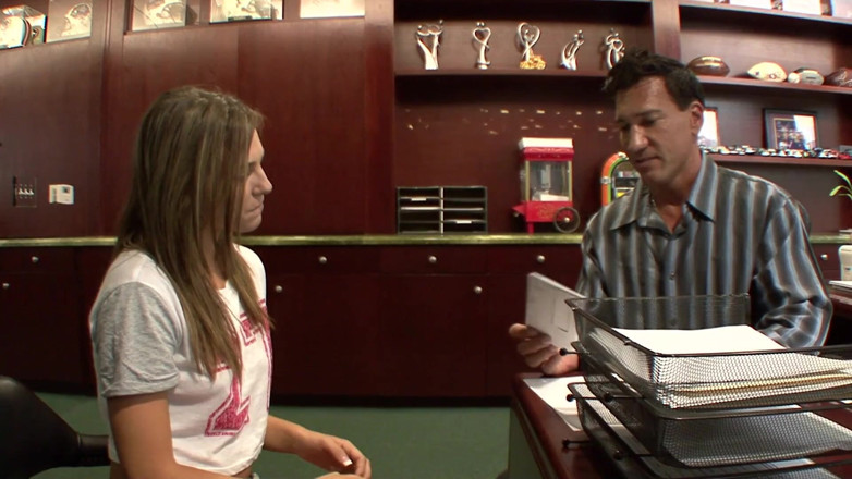 Dirty fantasy: Cute Teen Is Infatuated with Her Stepdad