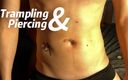 Navel fans: Trampning och piercing