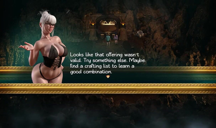 Dirty GamesXxX: Treasure of Nadia: girl is riding ancient dildo episode 17