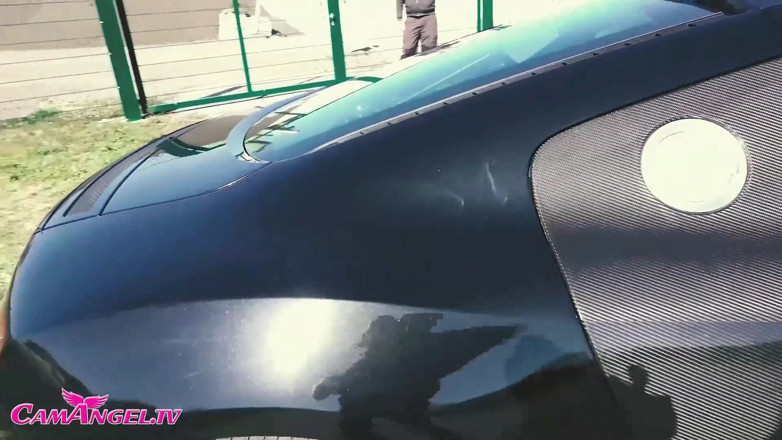 CamAngel: Audi R8 testrit &amp; buitenporno