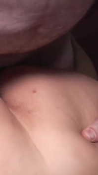 Busty Blonde Badgirl in White Lingerie Gets Fucked by Thick Guy