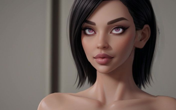 AI Porn: Goth Inspired Hentai Woman (slideshow)