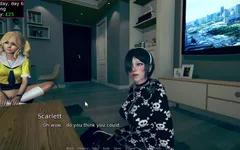 Yuri University #3 - Rose Sunbathed Naked with Madeleine