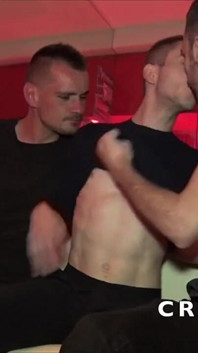 Twink fucked raw in public sauna