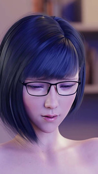 Freshwomen - Petite 18yo Asian School Girl with Glasses Fucked Doggy Style e Pussy Creampied - 3D Animated Porn Game - Parte 6