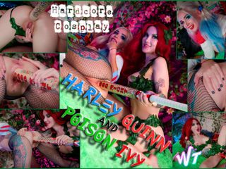 Ksu Colt: Harley Quinn e la velenosa ivy in un cosplay hardcore
