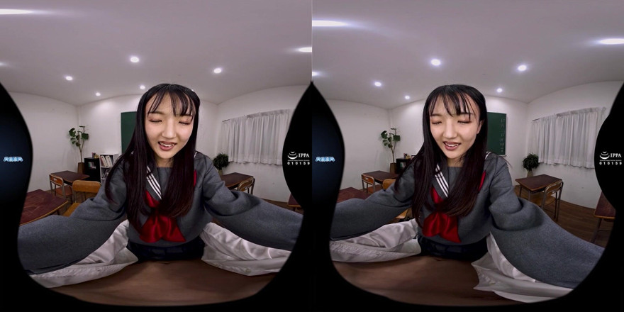 EAGLE-VR: Tichý spolužák najednou svádí, když je sama ve třídě. 2/2