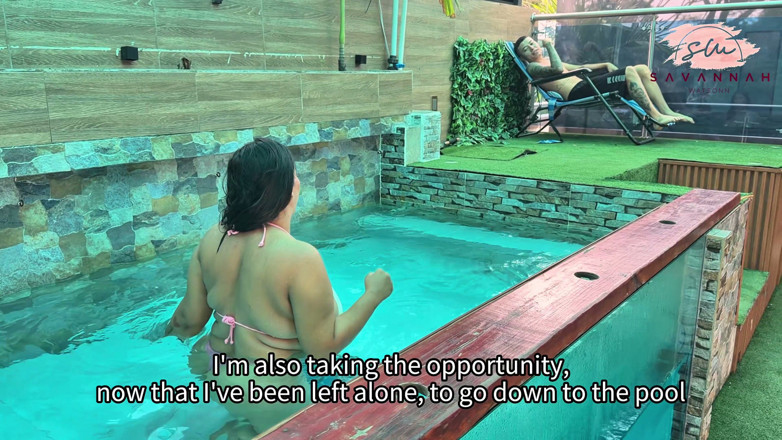 Savannah Watson: Unfaithful Neighbors Having Passionate Sex in the Pool - Savannah Watson