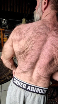 Hairy Muscle Back