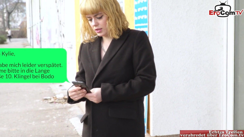 EroCom: German orange hair skinny teen fucky in job interview