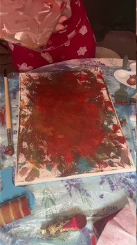 Büyük gözlüklü asmr akrilik art s bust bölüm 2'de çiçek açıyor