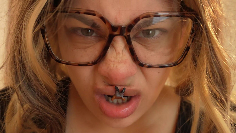AmayaMori: Giganta hermanastra cara fetiche ella hace muecas ahegao caras y...