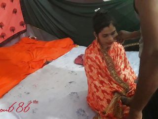 Villagers queen: Seksowna sukienka indyjska lady sex
