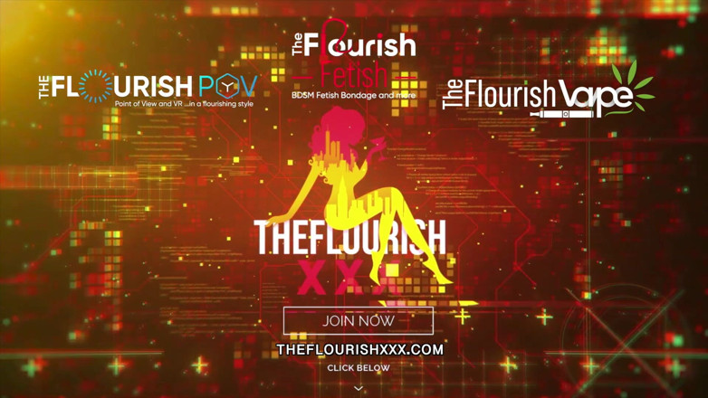 The Flourish XXX: Chad White and Alexia Anders shower, couch and BDSM