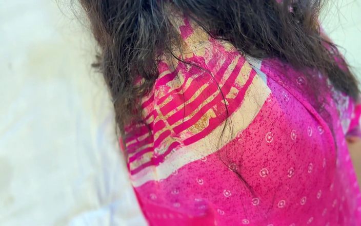 Aria Mia: Stor röv &amp;enorma bröst Gujrati styvmamma