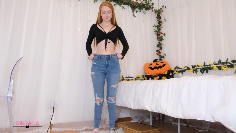 Destination Kat: Soaked Jeans and Panties
