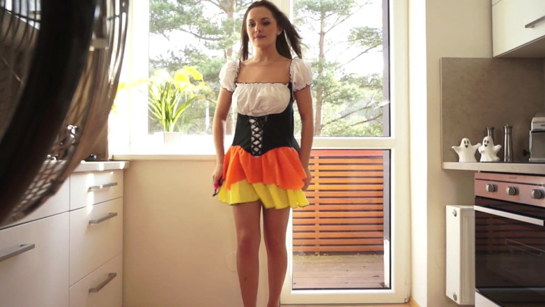 All Those Girlfriends: Dominica Phoenix showing off her hot natural body