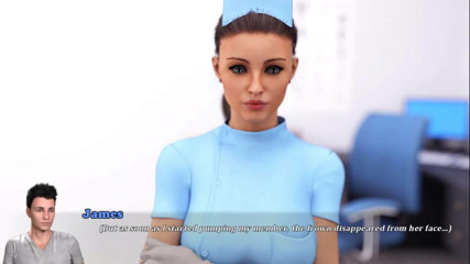 Dirty GamesXxX: Amnesia: a sexy nurse is doing a dick examination in...