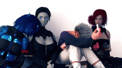 Viz Ardour: Projekt情熱セクシーな赤い頭と大きなお尻Masturbatesで屋外バスルーム
