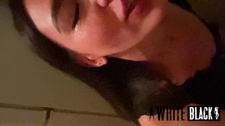 WhiteBlack: The obedient deepthroat friend anal wife