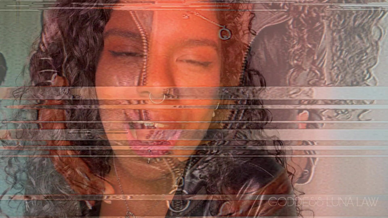 Goddess Luna Law: 你不是一个男人脑交无人机重新编程（vfx）