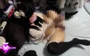 asamin: No Makeup Electric Massager Masturbation. Sorry for the Sloppy Mosaic
