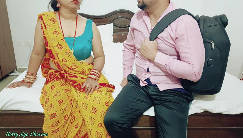 Hotty Jiya Sharmaa: सौतेली मम्मी 18+ Vergin युवा लड़के के साथ हार्डकोर चुदाई