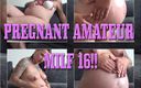 Sinika Skara: Mamă sexy amatoare însărcinată 16 - jocuri cu cremă